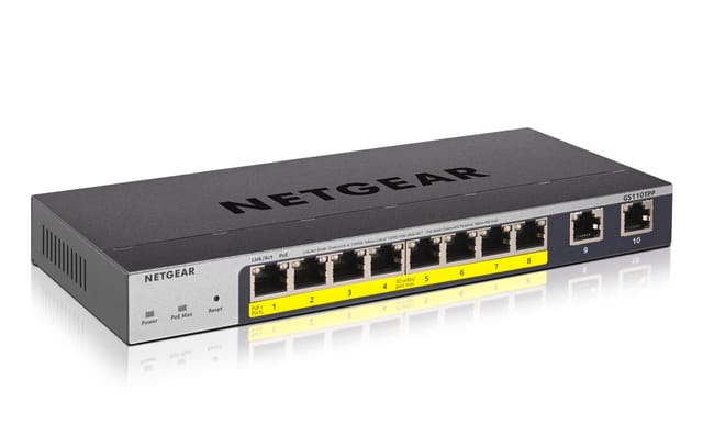 Netgear GS110TPP - 8 Ports Switch