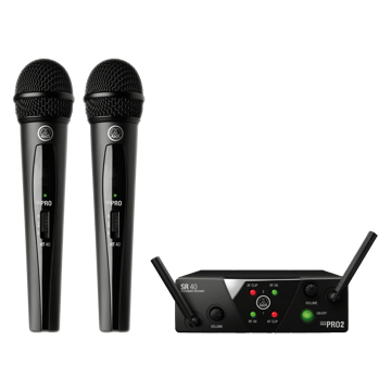 AKG WMS40 Mini Dual Vocal Set Band-US25