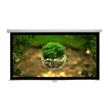 109" Manual Selflock Projection Screen(16:10)