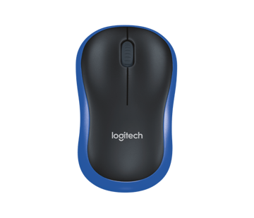 LOGITECH  Wireless Mouse M185 - Blue - AP