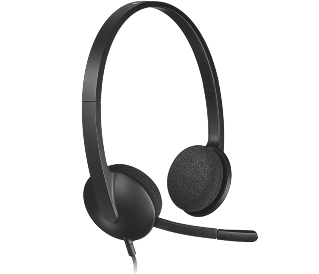 LOGITECH USB Headset H340 - Black - AP